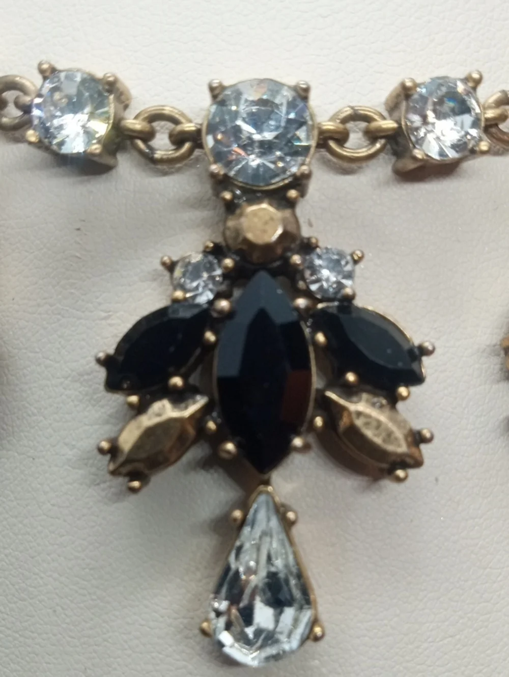 J.CREW RHINESTONE STATEMENT NECKLACE